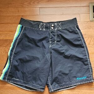 Men's Black Swim Shorts